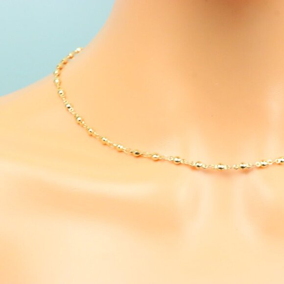 Delicate & Contemporary Necklace Chain, A Lovely Choice for Women, EVCH1699 - Picture 2 of 10